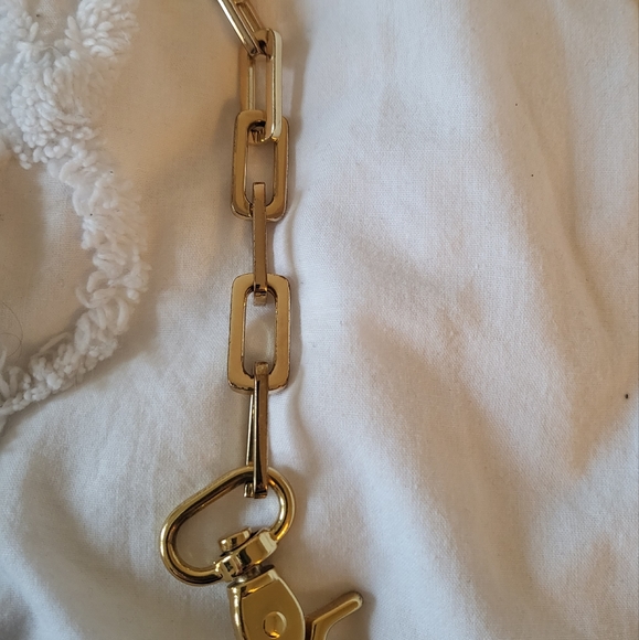 Tory Burch Cream + Gold Leather Crossbody Bag - Picture 6 of 11